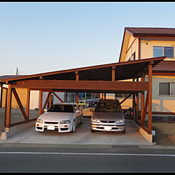 カーポート/車庫/駐車場/造作/横山建設...などのインテリア実例 - 2020-09-24 16:36:51