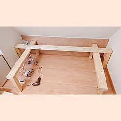 部屋全体/DIY/伸縮式/伸縮ベッド/DIY女子...などのインテリア実例 - 2023-05-07 22:57:00