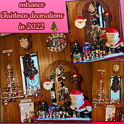 クリスマス/クリスマスインテリア/雑貨/クリスマス雑貨/おうち時間を楽しむ...などのインテリア実例 - 2022-12-18 15:12:05