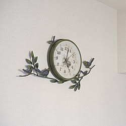 壁掛け時計/壁/天井のインテリア実例 - 2022-02-05 19:19:15