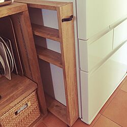 キッチン/すきま収納/DIYのインテリア実例 - 2017-06-12 10:05:46