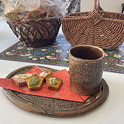 キッチン/日本茶、抹茶に合います/バームクーヘンの残りリメイク/バームクーヘンラスクのインテリア実例 - 2024-02-16 12:00:40