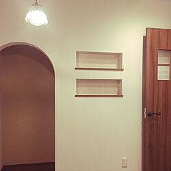 玄関/入り口/照明/アンティークのインテリア実例 - 2016-11-13 00:01:54
