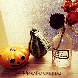 玄関/入り口/Halloween飾りのインテリア実例 - 2014-10-13 17:28:07