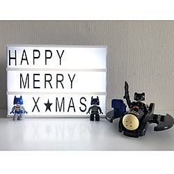 机/バットマン/LEGO/lightbox/クリスマス...などのインテリア実例 - 2016-12-25 09:30:34