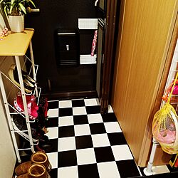 玄関/入り口/壁紙屋本舗/DIYのインテリア実例 - 2017-01-29 19:01:49