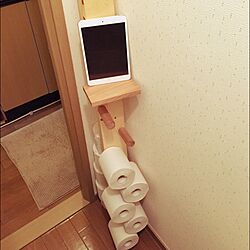 バス/トイレ/iPhone置き/なんとなく/DIYのインテリア実例 - 2015-12-07 00:59:52