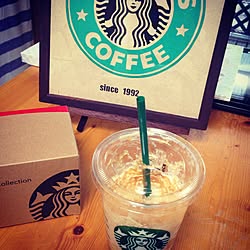 机/スタバ♡LOVE/マグカップ。/しゃれとんしゃあ会/STARBUCKS COFFEE
...などのインテリア実例 - 2015-01-05 16:52:39