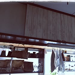 キッチン/kitchen改造まだまだ無理っす/いいね！いつもありがとうございます♡/押し逃げお許しを/いつも♡いいね！に感謝です♡...などのインテリア実例 - 2017-06-02 08:12:49