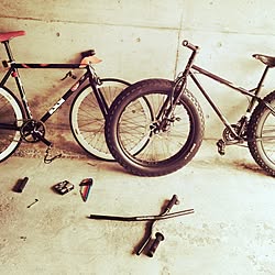 自転車のインテリア実例 - 2015-02-10 12:18:55