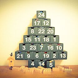 机/クリスマス 2013/アドベントカレンダー/モクロック/アクタスのテーブル...などのインテリア実例 - 2014-03-01 23:20:39