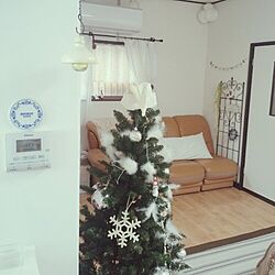 リビング/ニトリのクリスマスツリー♡のインテリア実例 - 2015-12-06 12:02:00