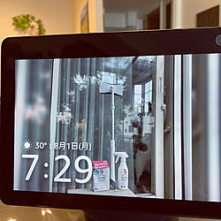 Amazon Echo show10/アレクサのある暮らし/アレクサ/nobikoさんちのビーくん/キッチンのインテリア実例 - 2022-08-01 07:39:26