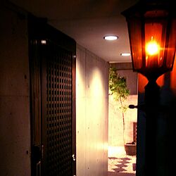 玄関/入り口/My 店/照明のインテリア実例 - 2014-03-18 00:04:28