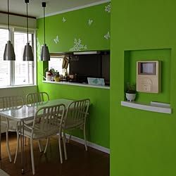 キッチン/DIY/壁をペンキで塗った人！のインテリア実例 - 2012-08-29 15:04:30
