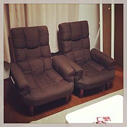 部屋全体/ソファ／椅子/茶色/brown/sofaのインテリア実例 - 2013-08-28 22:22:30