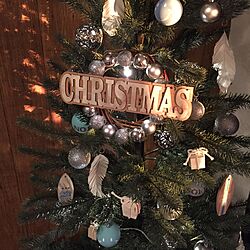 リビング/フェザー/サーフボード/クリスマスツリー180cm/クリスマス...などのインテリア実例 - 2016-11-25 22:17:07