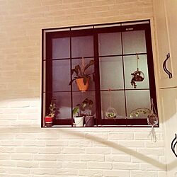 壁/天井/アイアンフェンス/アイアン/窓/白レンガ...などのインテリア実例 - 2016-10-31 20:02:34