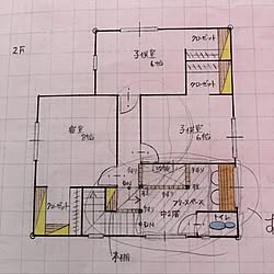 間取り図/間取りのインテリア実例 - 2017-03-07 16:06:56