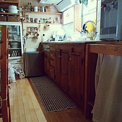 キッチン/DIY/造作ｷｯﾁﾝ/ｺﾞﾁｬｺﾞﾁｬですけどね(･~･`)のインテリア実例 - 2017-06-16 10:23:56