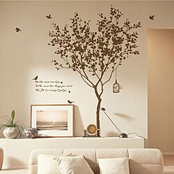 ベッド周り/Wall sticker/ウォールステッカーのインテリア実例 - 2014-01-08 15:42:05