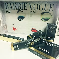 ベッド周り/Barbieちゃん集める！！/バビってる/ハンドメイド/CHANEL...などのインテリア実例 - 2016-12-05 20:46:30