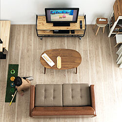 テレビボード/unico/IKEA/こどもと暮らす/好きな風景...などのインテリア実例 - 2023-02-02 19:50:35