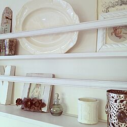 棚/living room/antique/White/Shelfのインテリア実例 - 2013-01-30 18:54:39