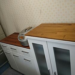 キッチン/食器棚リメイクのインテリア実例 - 2017-02-06 09:30:52