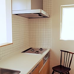 キッチン/建売住宅/カリフォルニアスタイルに憧れる/建売を自分好みに♡/ナチュラルインテリア...などのインテリア実例 - 2017-07-13 22:29:17