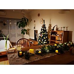 リビング/クリスマスツリー/無印良品/クリスマス/Daiso...などのインテリア実例 - 2016-12-25 17:48:39