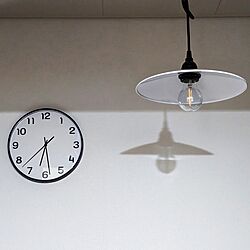 壁/天井/レトロ/ペンダントライト/IKEAの時計/YAZAWAのインテリア実例 - 2023-11-23 18:57:11