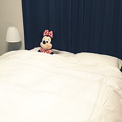 ベッド周り/ホワイトインテリア/IKEA 照明のインテリア実例 - 2016-02-18 00:30:54