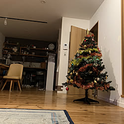 クリスマス飾り/クリスマスツリー/ナチュラル/いいねありがとうございます/こどもと暮らす...などのインテリア実例 - 2020-11-27 21:13:01