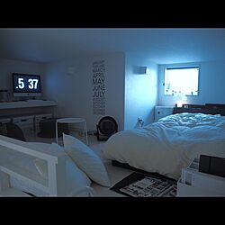 ベッド周り/白のチカラのインテリア実例 - 2016-09-10 19:35:38