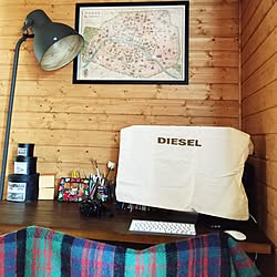 机/DIESEL/TWEEDMILL/しゃれとんしゃあ会/手作り...などのインテリア実例 - 2015-01-17 16:18:33