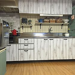 キッチン/DIY/ナチュラルのインテリア実例 - 2015-10-31 21:21:45