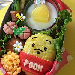 キッチン/アルミのお弁当箱☺︎/息子の幼稚園弁当☺︎のインテリア実例 - 2016-12-17 13:56:09