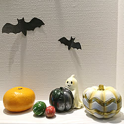 玄関/入り口/ハロウィン/ハンドメイド/ダイソー/建売...などのインテリア実例 - 2018-10-13 16:32:01