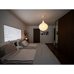 IKEA 照明/寝室インテリア/ベッドルームインテリア/北欧/モノトーン...などのインテリア実例 - 2020-07-31 09:31:00