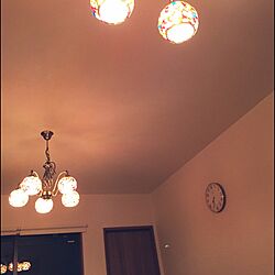 壁/天井/ステンドグラス照明のインテリア実例 - 2015-09-16 23:53:26