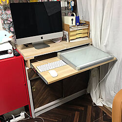 パソコンデスク/Mac/DIY/机のインテリア実例 - 2019-03-04 00:59:19