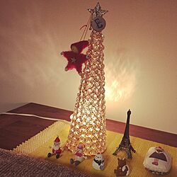 クリスマスツリー/フランフラン/セリア/照明のインテリア実例 - 2016-12-19 17:50:54