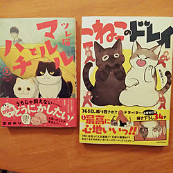 部屋全体/今月の新刊/こねこのドレイ/長谷川ろく/ツレ猫マルルとハチ...などのインテリア実例 - 2022-10-22 19:51:38