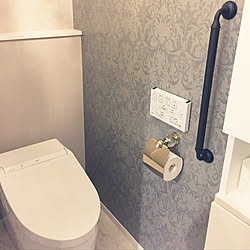 TOTO/海外インテリアに憧れる/家/トイレの壁/家を建てる...などのインテリア実例 - 2019-08-31 03:08:06