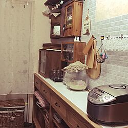 キッチン/DIY/ナチュラルのインテリア実例 - 2017-02-06 12:05:39
