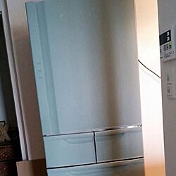 キッチン/黒板/冷蔵庫/DIY/ペイントのインテリア実例 - 2014-05-23 00:53:37