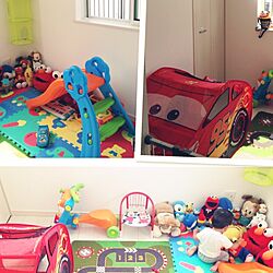 部屋全体/子供部屋/IKEA/kids playroomのインテリア実例 - 2014-04-05 22:11:51