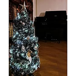 部屋全体/クリスマス/団地暮らし/クリスマスツリー/ダイソーのインテリア実例 - 2023-12-25 02:01:57