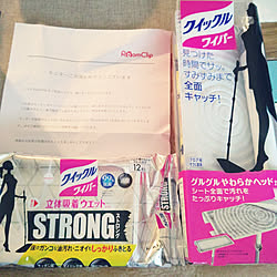 机/クイックルワイパー/クイックル/掃除しやすい家/クイックルしやすいお部屋...などのインテリア実例 - 2020-04-23 17:05:41